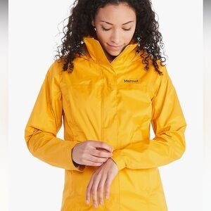 Cheery Marmot Eco PreCip rain jacket